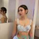 Aiza, Malaysia escort model, in lingerie.