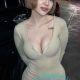 Amilia, a real KL escort girl, poses for a photo.