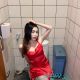 Attractive woman in red dress, Incall and Outcall Escort Services
