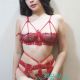 Attractive KL sex girl in red lingerie. KL Girl Service.