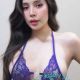 Attractive KL sex girl in purple lingerie. KL Girl Service.