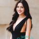 Attractive Malay woman in a black dress. Malay Escort.
